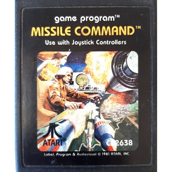 Missile Command Atari 2600 Game Cartridge Only - Picture 1 of 4